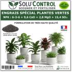 Engrais Spécial plantes vertes, SoluControl