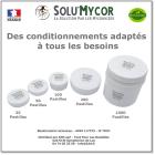 Pastilles biostimulantes MYCORHIZES et bactéries pour plantes vertes, SOLU