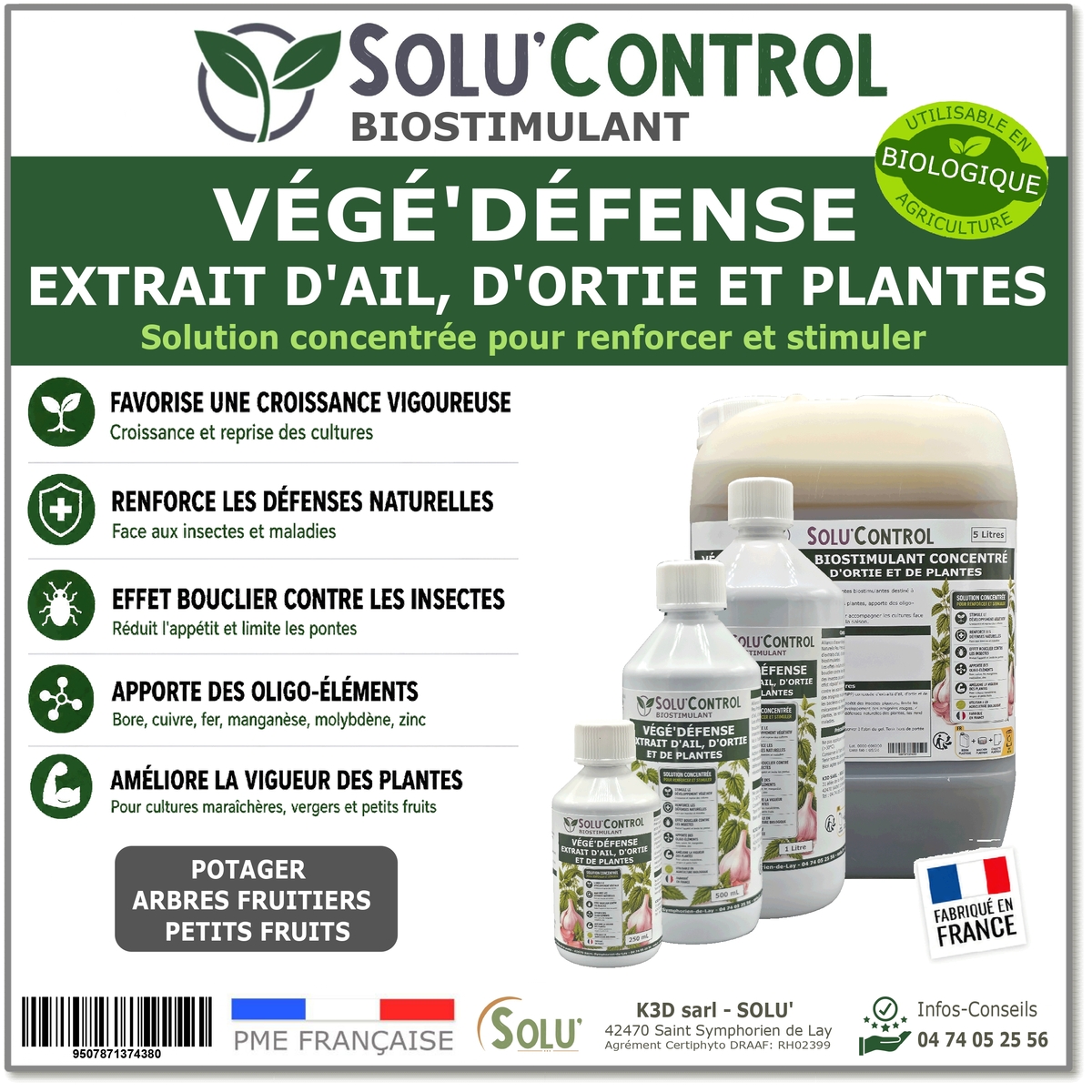 Biostimulant Concentré à l